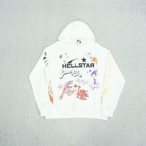 Hellstar Logo Print Hoodie